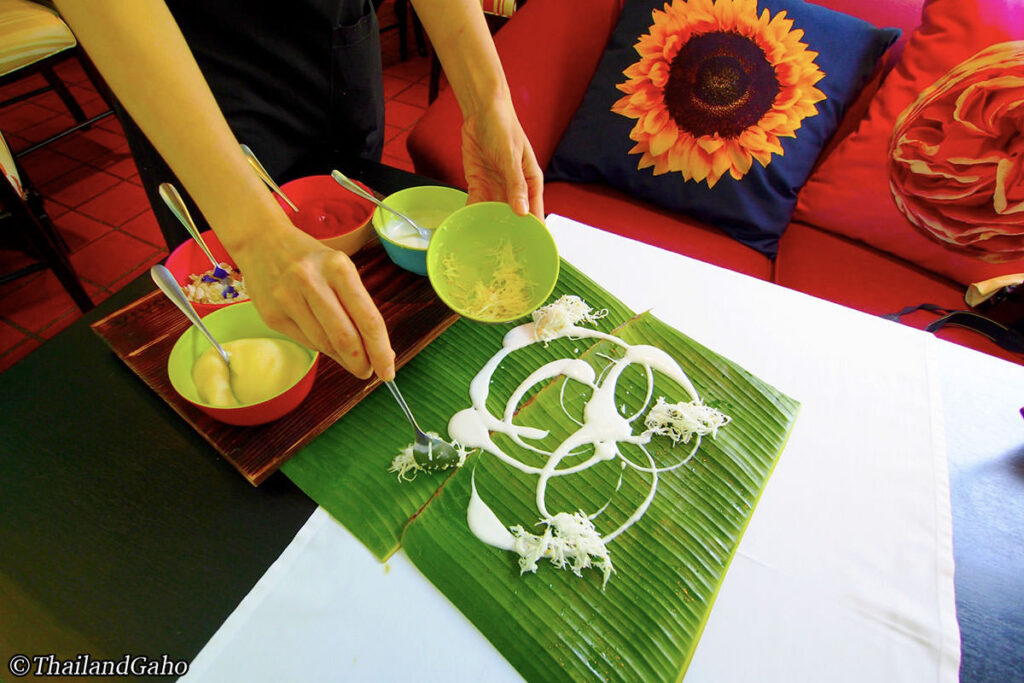 デザート　タイ菓子