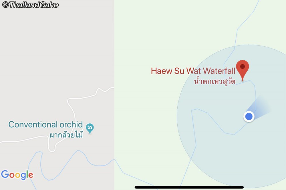 カオヤイ国立公園 GoogleMap