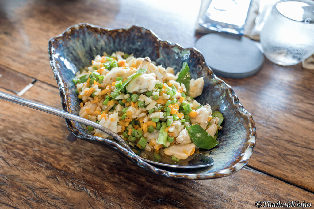 タイ料理 カニ肉炒め