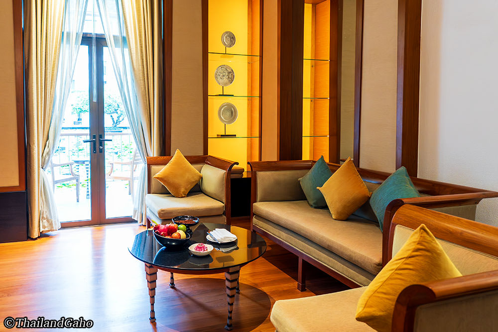 ザ・スコータイ・バンコクのガーデン・スイートルーム