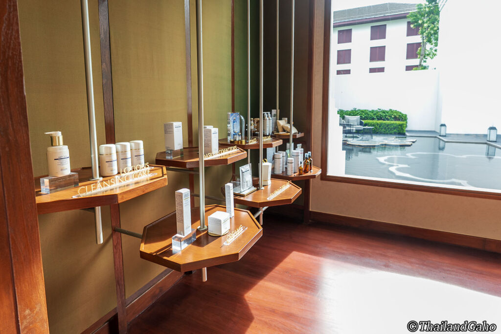 スパで使用するプロダクツ