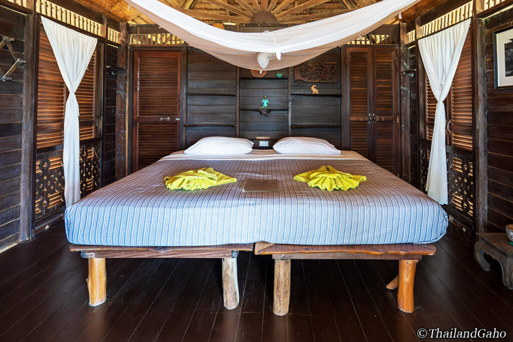 プラトーン島 ババ・エコロッジ 客室