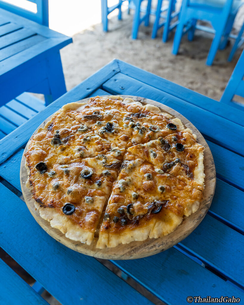 ババ・エコロッジ　自家製ピザ