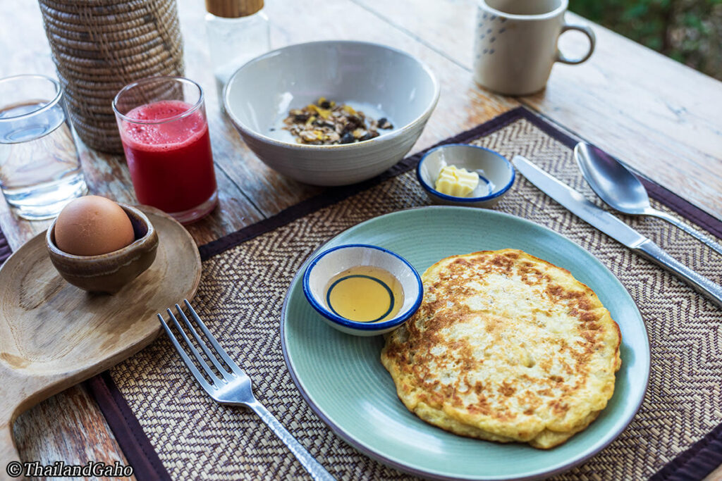 ババ・エコロッジ　朝食