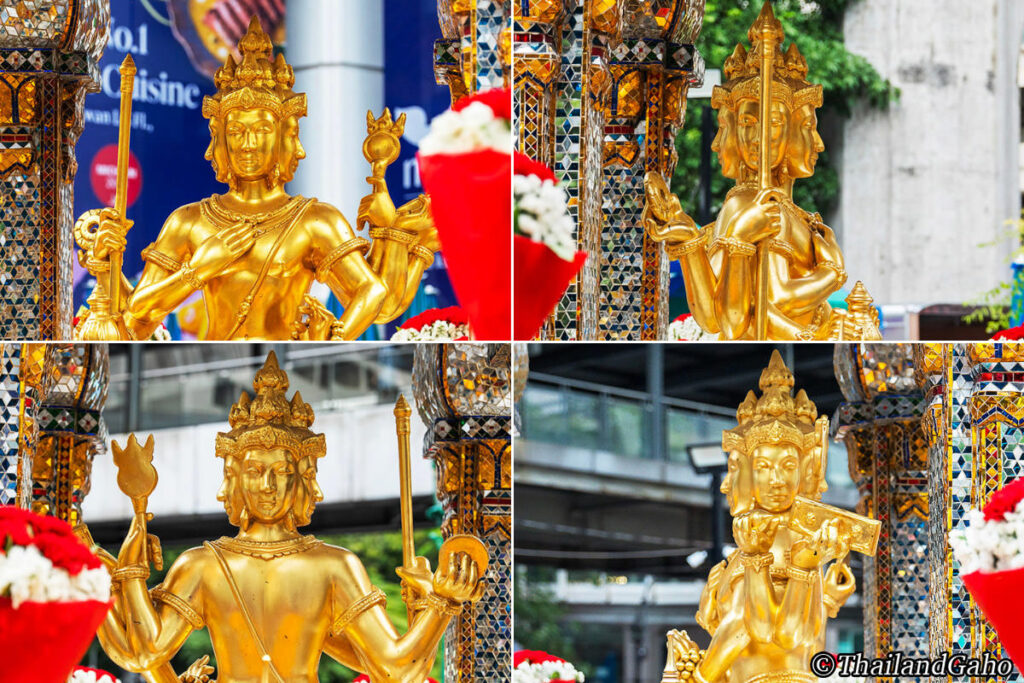 ブラフマー神の４つの顔
